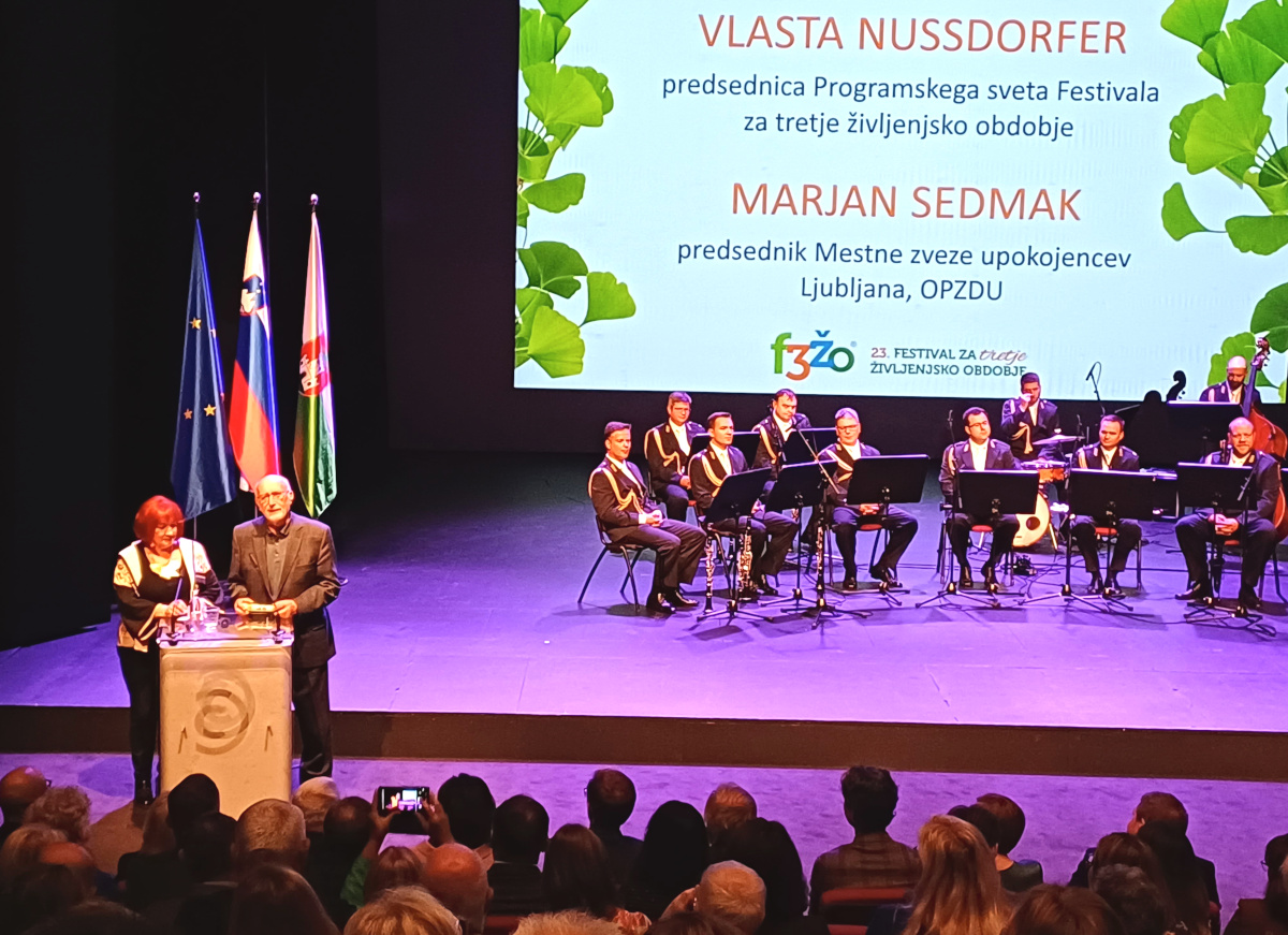 Marjan Sedmak in Vlasta Nussdorfer 