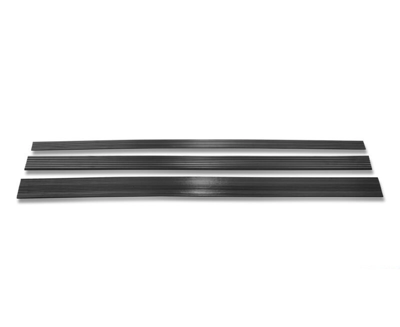 Trda gumijasta klančina za prag višine od 4 mm do 10 mm